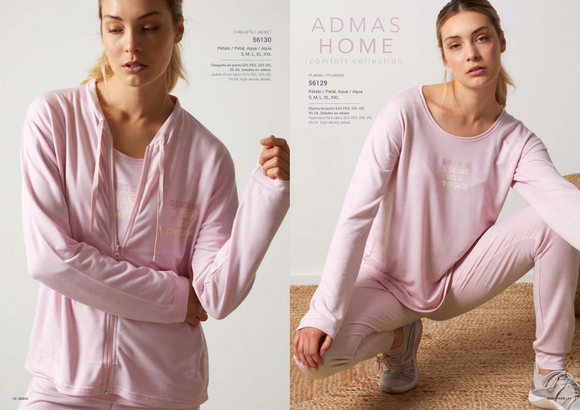 ADMAS Home The Silence Set Long Sleeve Pyjama Plus Jacket for Women