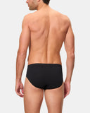 Pack of 3 Men's Semi-Short Briefs, 100% Cotton- 80/1TI