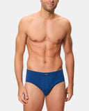 Pack of 3 Men's Semi-Short Briefs, 100% Cotton- 80/1TJ