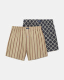 Knitted Boxer Brief Pack of 2- 100/ 1QY