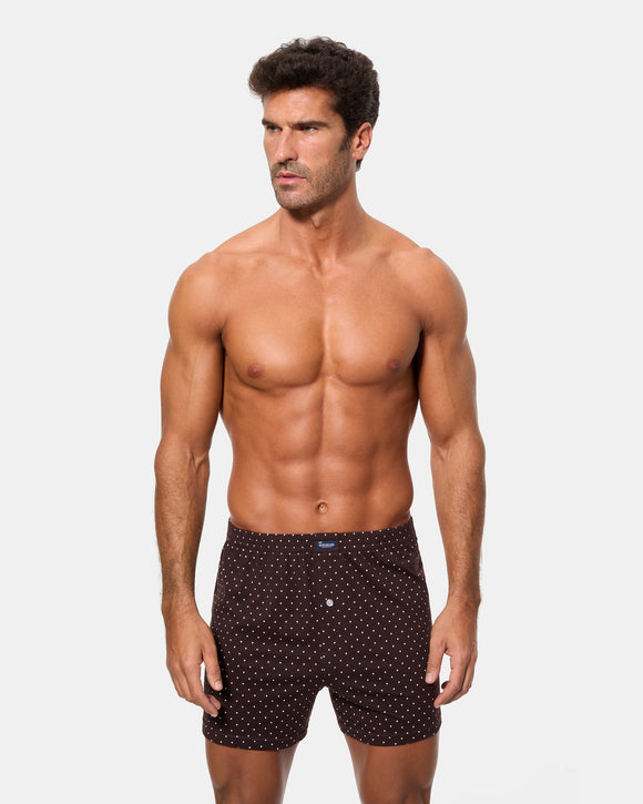 Knitted Boxer Brief Pack of 2- 100/ 1RU