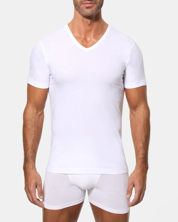 Short Sleeve V-Neck T-Shirt- 508