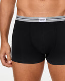 Pack of 2 Closed Boxer, Black and Gray - 209B7/1T0