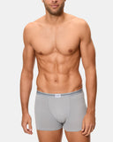 Pack of 2 Closed Boxer, Black and Gray - 209B7/1T0