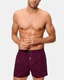 Pack of 2 Men's Open Poplin Boxers, 100% cotton- 20DXY/ 1SY