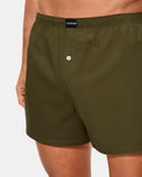 Pack of 2 Men's Open Poplin Boxers, 100% cotton- 20DXY/ 1TR