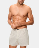Pack of 2 Men's Open Poplin Boxers, 100% cotton- 20DXY/ 1TR