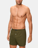 Pack of 2 Men's Open Poplin Boxers, 100% cotton- 20DXY/ 1TR