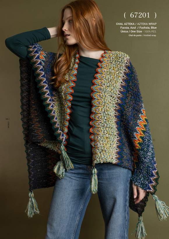 ADMAS Knitted Chal - 67201