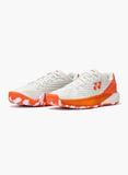 YONEX Power Cushion Eclipson 5 (Clay Court) Men's Tennis Shoes- Silver Orange- SHTE5MGCEX