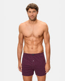 Pack of 2 Men's Open Boxers, 100% Kintted cotton- 100/ BW9