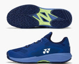 YONEX Power Cushion Sonicage (Clay Court) Men's Tennis Shoes- Navy Blue-SHTSCMGEX