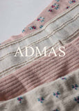 ADMAS Women's Medium Socks Art Is Flowers 21276 Assorted Pack of 4
