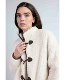 67278 ADMAS Women's Warm Long Sleeve Dressing Gown Lou Lou Returns BEIGE