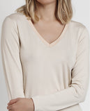 ADMAS Long sleeve T-Shirt- 43496- Off White