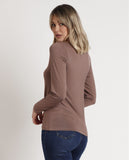 ADMAS Long sleeve T-Shirt- 43496- Vison