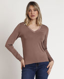 ADMAS Long sleeve T-Shirt- 43496- Vison