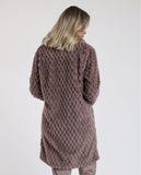 67155 ADMAS CLASSIC Women's Warm Soft Sleep Dressing Gown MOKA