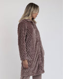 67155 ADMAS CLASSIC Women's Warm Soft Sleep Dressing Gown MOKA