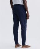 64001 ADMAS CLASSIC Men's Fleece Long Trousers NAVY & GRAY