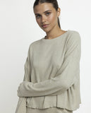 64638 ADMAS HOME Women's Comfy Look Long Sleeve Pyjamas  Green