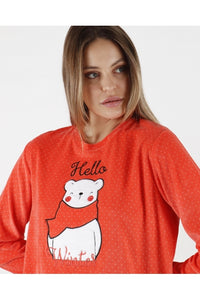 ADMAS HELLO WISH LONG SLEEVE WOMAN PYJAMA