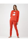 ADMAS HELLO WISH LONG SLEEVE WOMAN PYJAMA