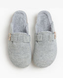 ADMAS Women's Nordic Slippers 69042 GREY & BEIG