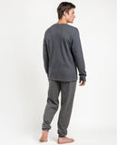 64187 ANTONIO MIRO Men's Watch Long Sleeve Pyjamas HEATHER GRAY