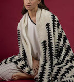 ADMAS Blanket- 69198-  Ecru