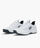 YONEX Power Cushion Ad- Accel (Clay Court) Tennis Junior  Shoes- White- SHTAAJGEX
