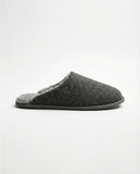 ADMAS Men's Classic Furry Slippers 69225 GREY