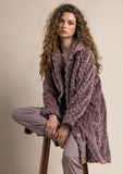 67155 ADMAS CLASSIC Women's Warm Soft Sleep Dressing Gown MOKA