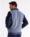 67023 LOIS Men's Warm Long Sleeve Motorbike Jacket NAVY