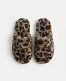 ADMAS Women's Leopard Print Slippers 69212