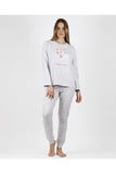 STAY AT HOME SENDING LOVE LONG SLEEVE WOMAN PYJAMA